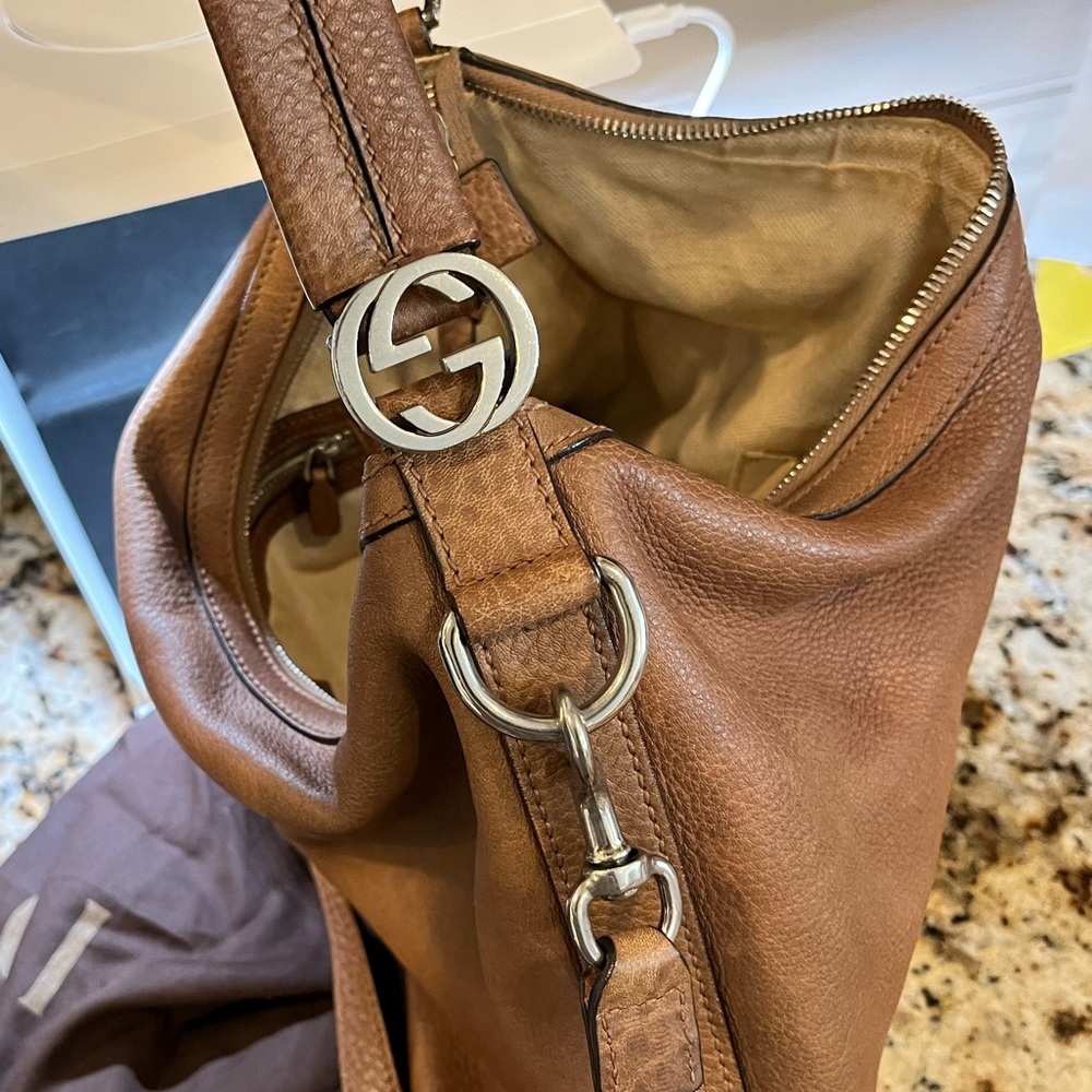 Tan Gucci Bag